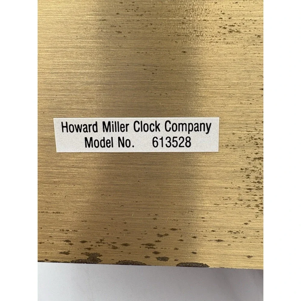 Pepsi Florida‎ South Georgia - Howard Miller Rosewood Bracket Tabletop Clock